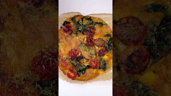 Receta de tortilla de huevo en freidora de aire Mera House 🍳 #kitchen #food #airfryer #newappliances