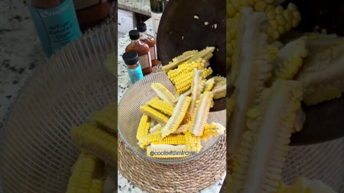 Receta viral de costillas de maíz🌽