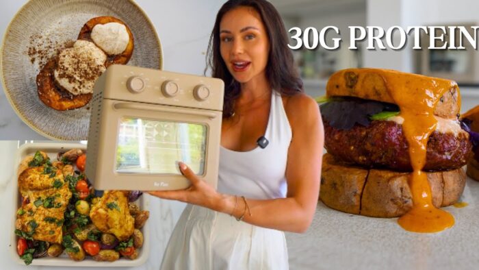Recetas fáciles y saludables para freidora de aire para ganar músculo y perder grasa