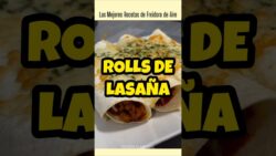 Rolls de Lasaña en Airfryer | FREIDORA DE AIRE FÁCIL