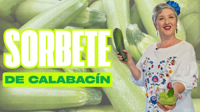 🥒 SORBETE DE CALABACÍN 🥒 ¡INCREÍBLE! con Thermomix® #TM7 🔝