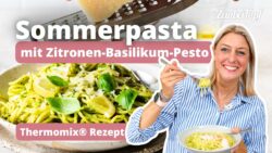 🌱🍋 So einfach machst du frisches Basilikum-Pesto mit Zitrone | Thermomix® Rezept