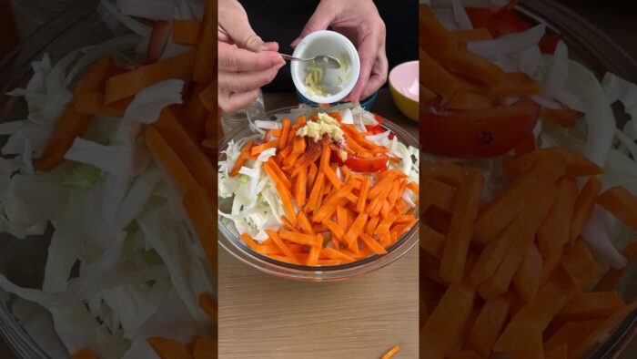Sólo querrás hacer salteados de verduras como éste, en la Airfryer.