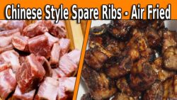 Sticky Sweet Chinese Ribs in Minutes Using Just an Air Fryer!