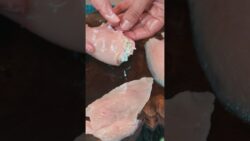 Stuffed Chicken Wrapped in Bacon in the Air Fryer  #food #recipe #cooking