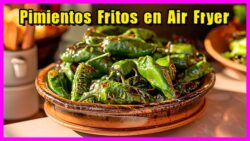 Superfácil y Quedan de Maravilla en Freidora de Aire 🫑😋