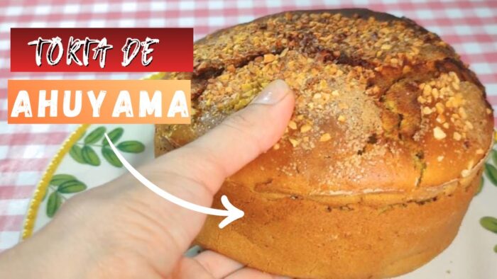 Torta de Ahuyama Esponjosa y Fácil | Receta Casera en Freidora de Aire o Horno
