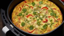 Truco para frittata en freidora de aire: Receta fácil y saludable para freidora de aire, idea pa ...
