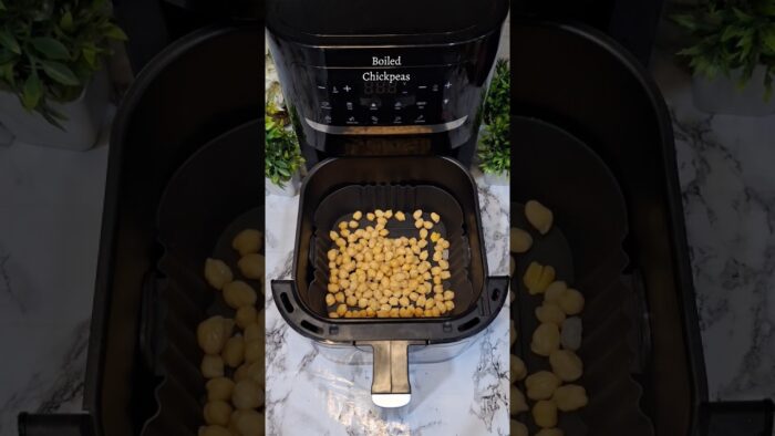 Try These Crispy Roasted Chickpeas in Air Fryer | Healthy Protein Snack Recipe