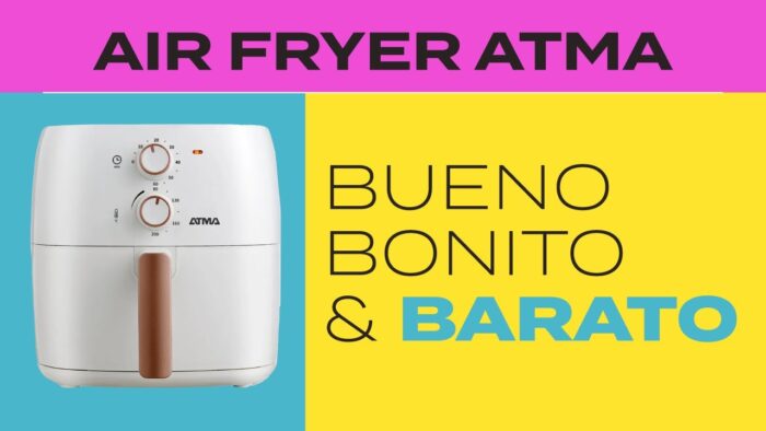 Unboxing Freidora de Aire Atma FR60MAWP 💖 ¿Vale la pena?