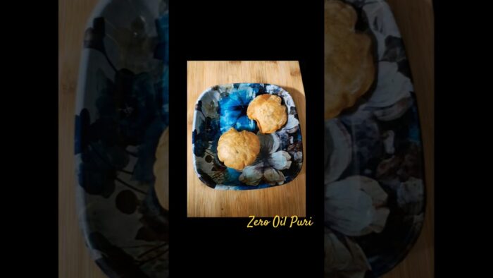 Viral Zero Oil Puri #airfryer #healthy #viral #Trump #indianfood #recipe #trending #Rakshabandhan