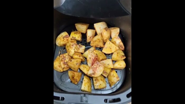 Weekly Air Fryer Recipes🍴 “Chatpate Aloo” ✨ “15 Min Crispy Snack”✨ “15 Min Crispy Snack”