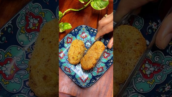 Weight loss recipe | bread ke sholey| #shorts #ytshorts #shwettaguiltfreecookbook #airfryerrecipes