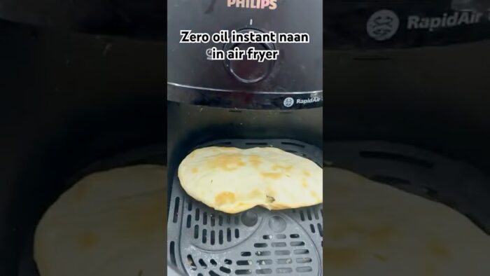 Zero oil instant #NAAN# in air fryer #airfryer #airfryerrecipes #instantrecipe #instant #naan