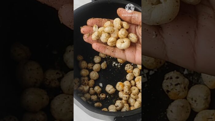 makhana roast in air fryer#shorts #marirrannabanna #air fryer recipe