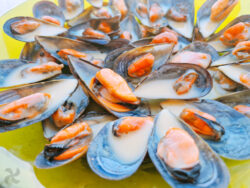 Mejillones en salsa zamorana picante