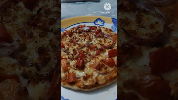pizza recipe, pizzaa bread making at home #Homemadepizza #airfryerrecipes