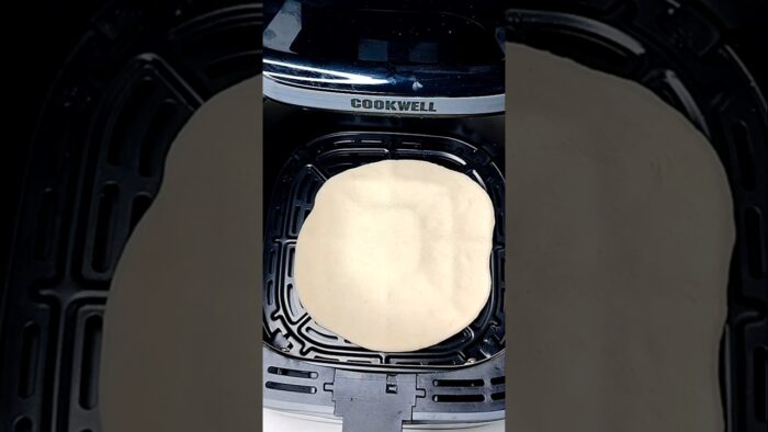 viral Zero Oil Bhatura in Air Fryer🥰#shorts #recipe #viralshorts #reels #yt#airfryerrecipes #foodie