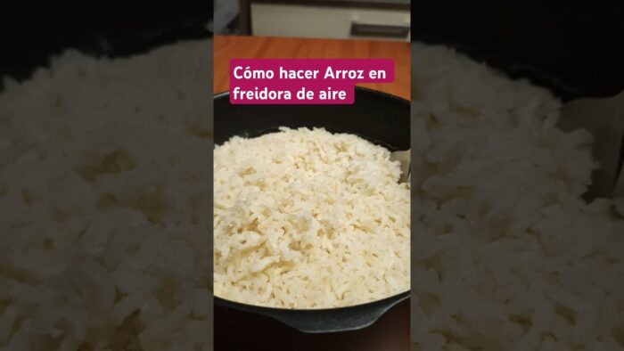 ¡Arroz delicioso, y sin cuidar el fuego de la estufa!