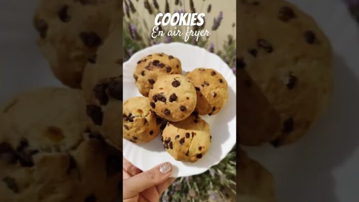 ¿Se pueden hacer COOKIES en freidora de aire?#shorts #Cookies #Airfryer #Postres #dulce #youtube