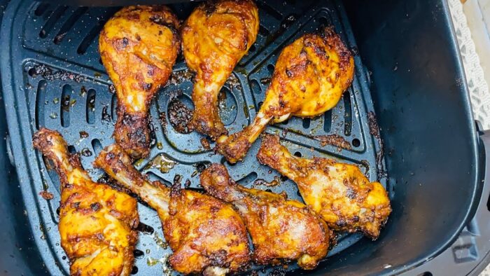 AIR FRYER CHICKEN DRUMSTICK RECIPE | GRILLED CHICKEN LEGS IN AIR FRYER