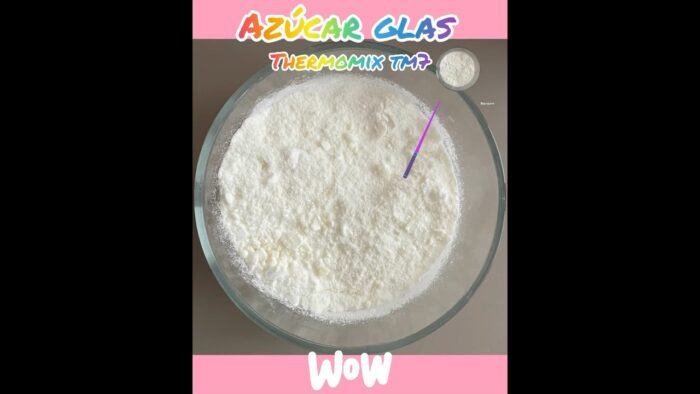 AZÚCAR GLAS #thermomix #tm7 #cocinaconthermomix #recetasthermomix #azucarglasthermomix