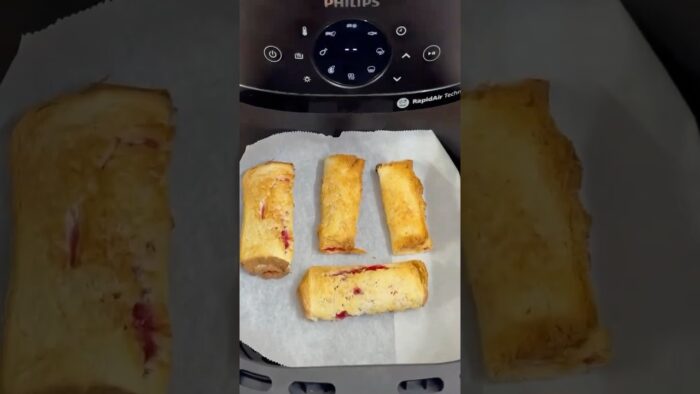 Air Fryer Fruit Jam Bites #trending #airfryerrecipes #food #viral #recipe #youtubeshorts #shorts #