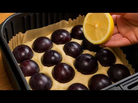 Air Fryer Magic: New York Times’ Iconic Plum Torte Recipe!