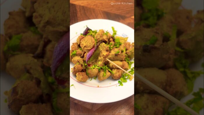 Air fryer recipe | Easy snacks recipe | Soya tikka chunks | New snacks ideas