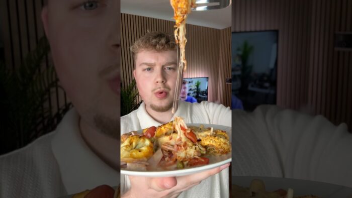 Airfryer + Tortellini = Liebe auf den ersten Biss 🤤🍴#airfryer #auflauf #kochen #rezept #viral