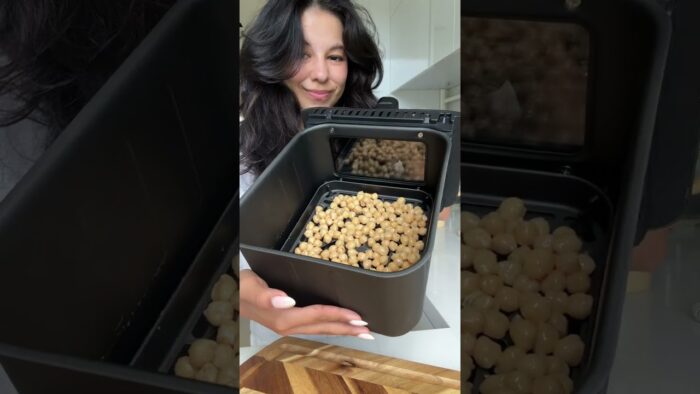 Aprende cómo hacer garbanzos crocantes en freidora de aire Imusa