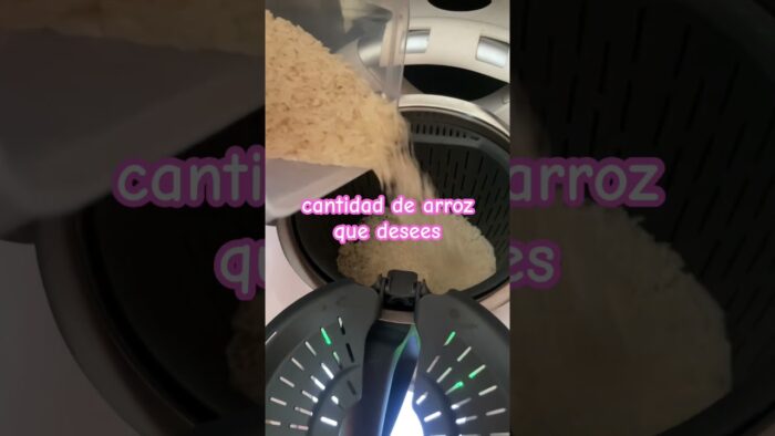 Arroz esponjocito en 20 minutos en Thermomix #arroz #thermomix #receta