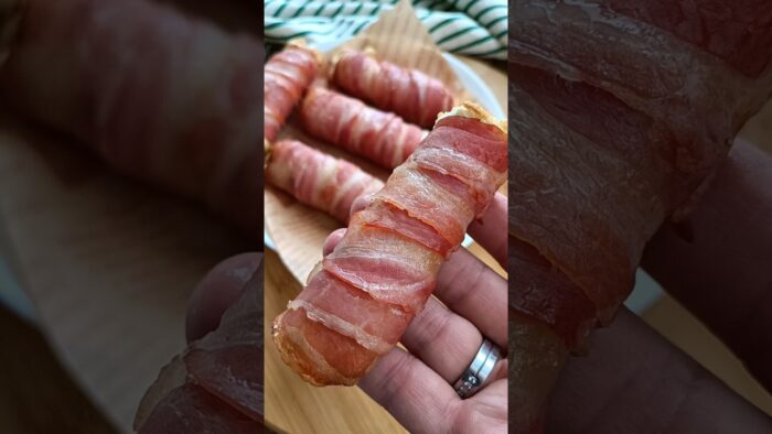 Bacon Rolls en #airfryer #freidoradeaire #bacon #fyp #viral #recetas