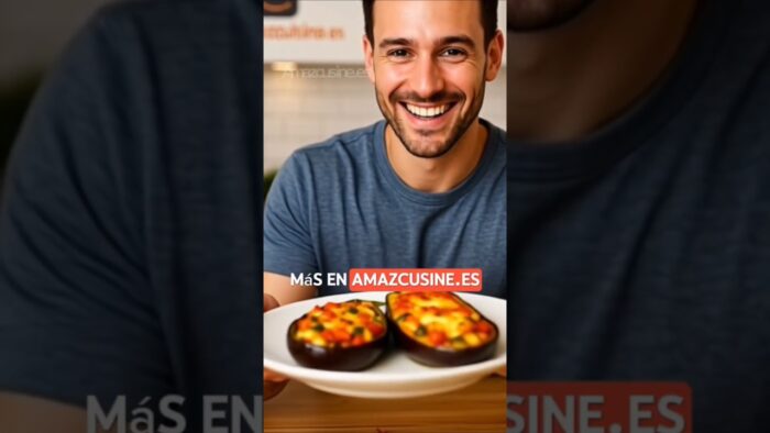 👉 🍆 Berenjenas Rellenas Saludables en Freidora de Aire COSORI | Receta Mediterránea Fácil 2025.
