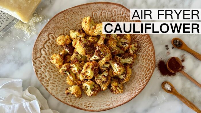 Best Air Fryer Cauliflower Recipe | Easy & Healthy Side Dish
