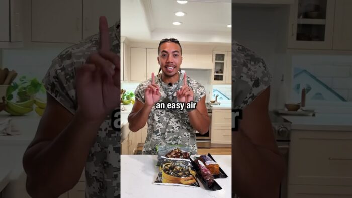 Best air fryer high-protein meals from Trader Joe’s! (Līnk in bīo for custom 1:1 fitness coaching)