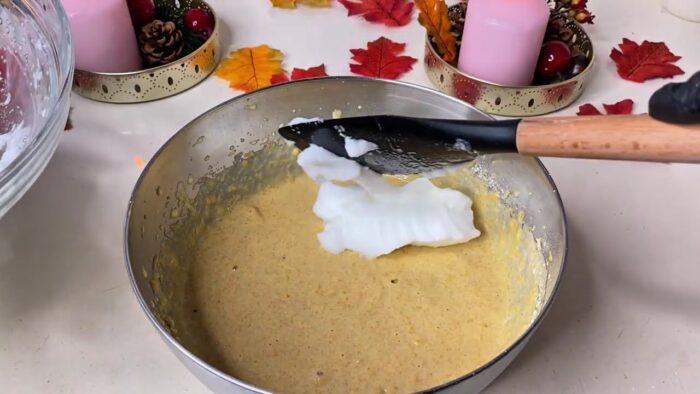 Bizcocho de calabaza en freidora de aire. Receta Sin Gluten, Fácil y Esponjosa