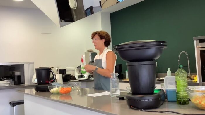 CLASE BATCH COOKING THERMOMIX :BASE DE VERDURAS Y 5 RECETAS