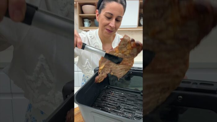 🔥 🥩Carnes a la parrilla en Freidora de Aire Cecofry&Grill Smoking de Cecotec 🪵 🥩
