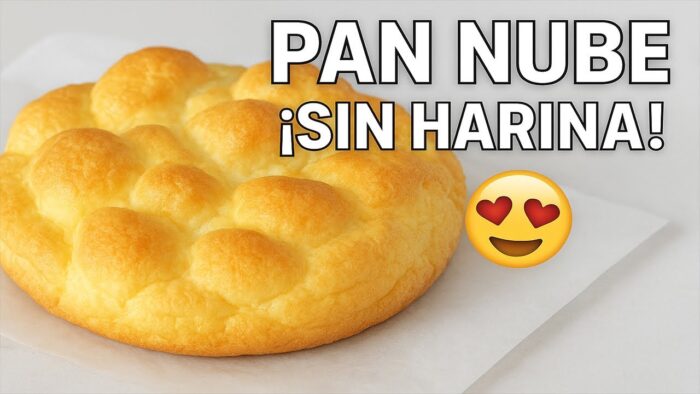 Cómo Hacer Pan Nube PROTEICO Solo Claras de Huevo, Sin Harina en air fryer