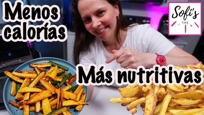 🍟 Cómo hacer papas fritas saludables de zucchini en freidora de aire (¡fáciles y rápidas!)