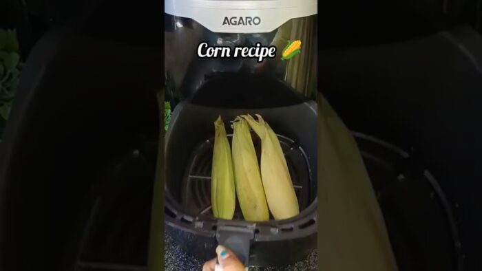 Corn recipe in Airfryer Ep-16 #shorts #airfryer #corn #cornrecipe #ytshorts #viralvideo #trending