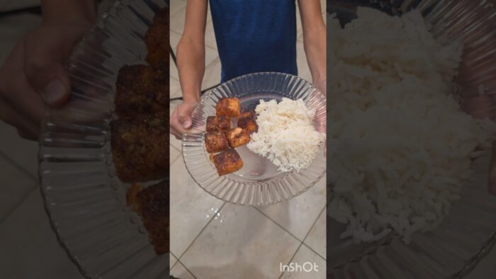 Delicious Honey Garlic Air Fryer Salmon #cooking #youthteam #subscribe #food #airfryerrecipes