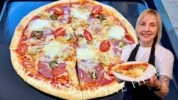 🍕 Der EINFACHSTE & SCHNELLSTE Pizzateig  – ohne Gehzeit – Thermomix® Rezept