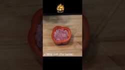 EASY RECIPE AIR FRYER STUFFED PEPPERS