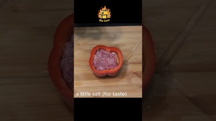 EASY RECIPE AIR FRYER STUFFED PEPPERS