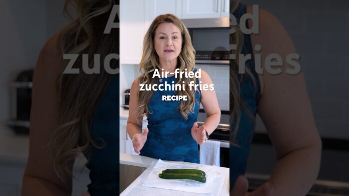 Easy air-fried zucchini fries