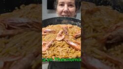 Fideuá hecha en Thermomix, receta súper fácil.