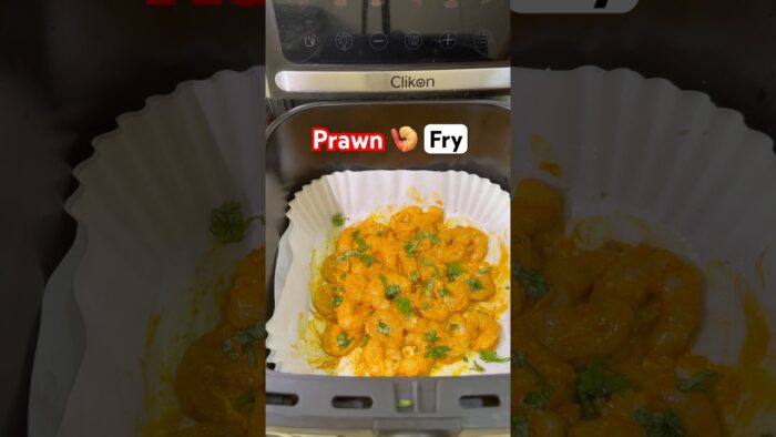 Healthy and Simple Prawn Recipe in an Air Fryer. #viral #food #foodie #seafood