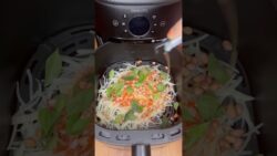 High Protein «Aloo Lachha Sev» Recipe in Air Fryer 👌#shorts #viral #trending #youtubeshorts